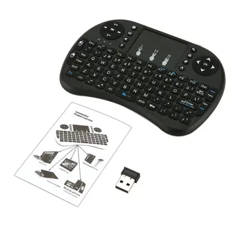 2.4GHz Wireless Keyboard for Android TV Box PC laptop 92 Keys DPI adjustable Wireless Keyboard Backlight with Touchpad Mouse
2.4GHz Wireless Keyboard for Android TV Box PC laptop 92 Keys DPI adjustable Wireless Keyboard Backlight with Touchpad Mouse