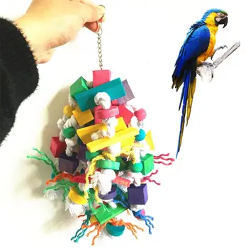 Wooden Large and Medium Parrot Bird Bite Toy Banana Apple String Large String Cotton Knot Toy Parrot Supplies
Wooden Large and Medium Parrot Bird Bite Toy Banana Apple String Large String Cotton Knot Toy Parrot Supplies