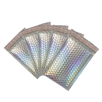 50Pcs Waterproof Bubble Mailer Gift Packaging Glamour Colorful Silver Shades Foil Cushion Padded Shipping Envelopes Bubble Bags
50Pcs Waterproof Bubble Mailer Gift Packaging Glamour Colorful Silver Shades Foil Cushion Padded Shipping Envelopes Bubble Bags