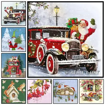 5D DIY Diamond Painting Santa Clause Diamond Embroidery Full Square/Round Drill Diamond Mosaic Picture of Rhinestones Home Decor
5D DIY Diamond Painting Santa Clause Diamond Embroidery Full Square/Round Drill Diamond Mosaic Picture of Rhinestones Home Decor