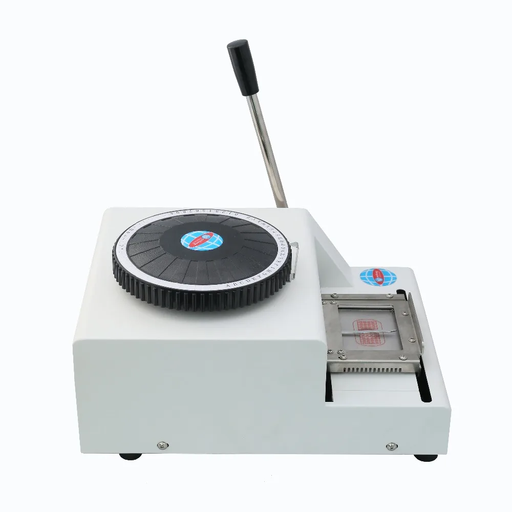 Stailness Steel Aluminium Metal Embosser Stamping Machine 52 Characters Manual Dog Tags Card Embossing
Stailness Steel Aluminium Metal Embosser Stamping Machine 52 Characters Manual Dog Tags Card Embossing