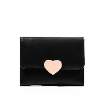 Fashion PU Leather Heart Design Trifold Wallet Cash Coin Purse Card Holder for Girls WoMan 
Fashion PU Leather Heart Design Trifold Wallet Cash Coin Purse Card Holder for Girls WoMan