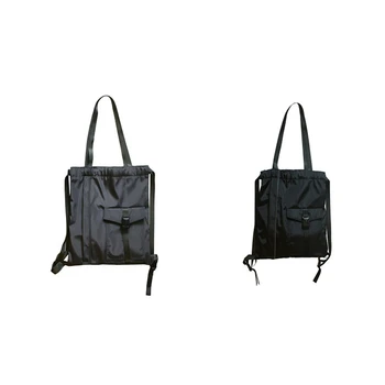 Drawstring Backpack Black Messenger Bag Waterproof Men and Women Large Capacity Backpack
Drawstring Backpack Black Messenger Bag Waterproof Men and Women Large Capacity Backpack