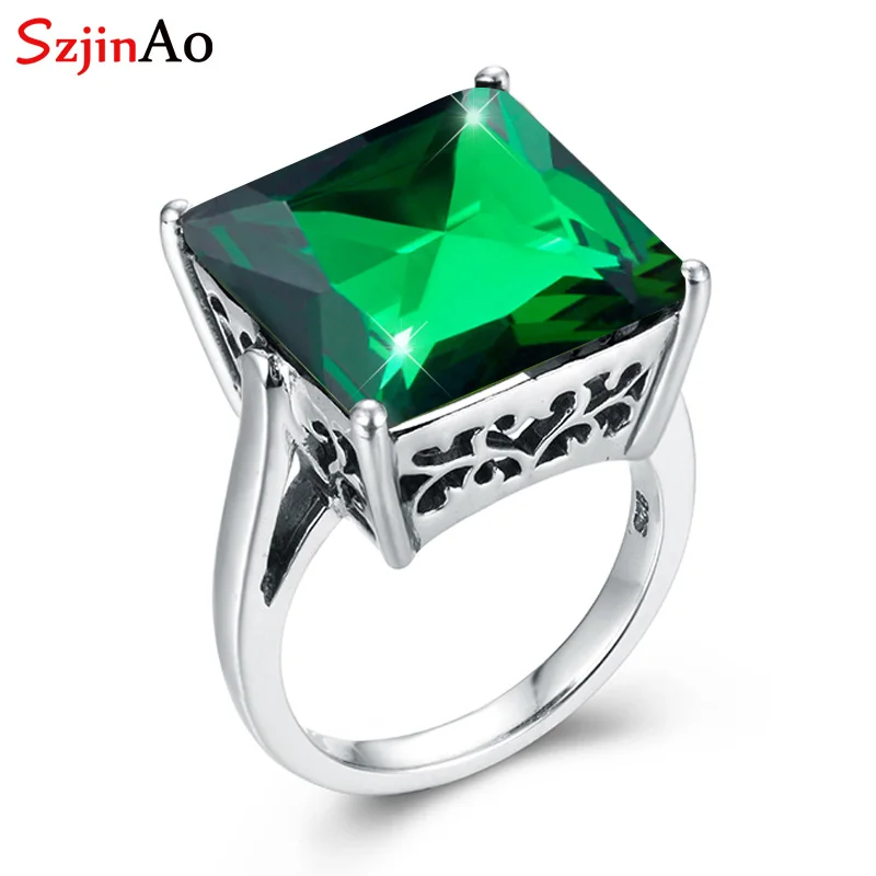 SzjinAo Luxury Squere Peridot Rings For Women solid 925 sterling silver Fine Jewelry August Birthstone Engagement Wedding Gift 
SzjinAo Luxury Squere Peridot Rings For Women solid 925 sterling silver Fine Jewelry August Birthstone Engagement Wedding Gift