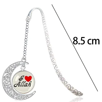 I Love Allah Muslim Symbol Silver Allah Half Moon Pendant Koranic Muhammad Akbar Libya Metal Bookmarks For Reading Notebook Book
I Love Allah Muslim Symbol Silver Allah Half Moon Pendant Koranic Muhammad Akbar Libya Metal Bookmarks For Reading Notebook Book
