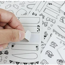 5 SHEET Scrapbooking Label Stickers set for DIY Student Christmas gift stationary office supplies 
5 SHEET Scrapbooking Label Stickers set for DIY Student Christmas gift stationary office supplies