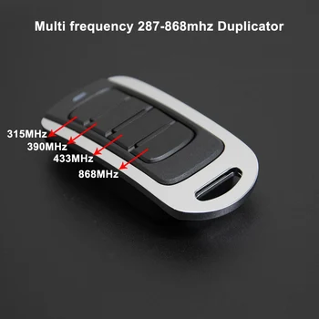 4-Channel Somf-y Multi-Frequency 433.92MHz Remote Control Copier Garage Command Door Remote Control 868MHz
4-Channel Somf-y Multi-Frequency 433.92MHz Remote Control Copier Garage Command Door Remote Control 868MHz