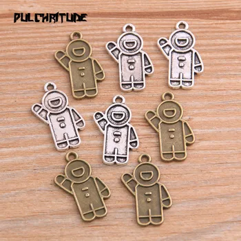 20PCS 15*23mm New Product Two Color Astronaut Charms Alien Pendant Jewelry Metal Alloy Jewelry Marking
20PCS 15*23mm New Product Two Color Astronaut Charms Alien Pendant Jewelry Metal Alloy Jewelry Marking