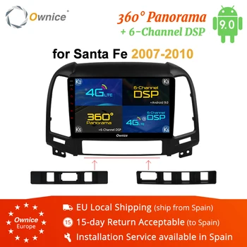 Ownice K3 K5 K6 Android 9.0 Octa Core for Hyundai Santa Fe 2007-2010 Car DVD GPS Raido Audio Navi Player 32G ROM 2G RAM 4G SIM
Ownice K3 K5 K6 Android 9.0 Octa Core for Hyundai Santa Fe 2007-2010 Car DVD GPS Raido Audio Navi Player 32G ROM 2G RAM 4G SIM