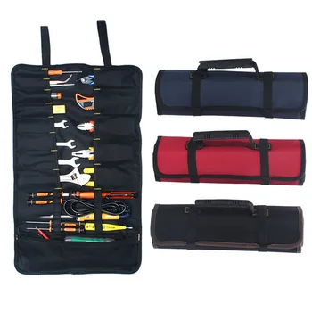 Multifunction Tool Bags Practical Carrying Handles Roller Bags Oxford Canvas Chisel Electrician Toolkit Instrument Case
Multifunction Tool Bags Practical Carrying Handles Roller Bags Oxford Canvas Chisel Electrician Toolkit Instrument Case