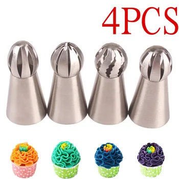 4PCS 4 jian tao Mounted Torch Spherical Step Cream Rose Decorating Nozzle Cup Cake Useful Product
4PCS 4 jian tao Mounted Torch Spherical Step Cream Rose Decorating Nozzle Cup Cake Useful Product