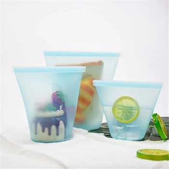 Portable Silicone Food Storage Containers With Seal Reusable Fresh Bowl Fridge Organizer Zip Lock Fruit Vegetable Bag Organizer
Portable Silicone Food Storage Containers With Seal Reusable Fresh Bowl Fridge Organizer Zip Lock Fruit Vegetable Bag Organizer