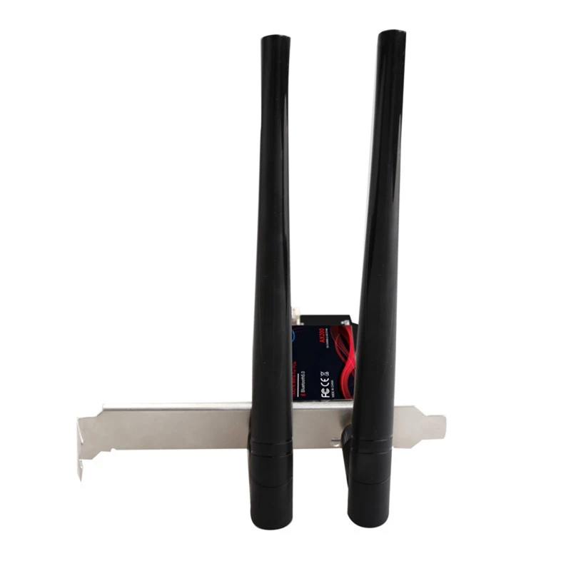 PCIe WiFi 6 Card Bluetooth 5.0 3000 Mbps AX200 Dual Band 5.GHz/2.4GHz MU-MIMO PCIE Wireless Network Card for Desktop
PCIe WiFi 6 Card Bluetooth 5.0 3000 Mbps AX200 Dual Band 5.GHz/2.4GHz MU-MIMO PCIE Wireless Network Card for Desktop