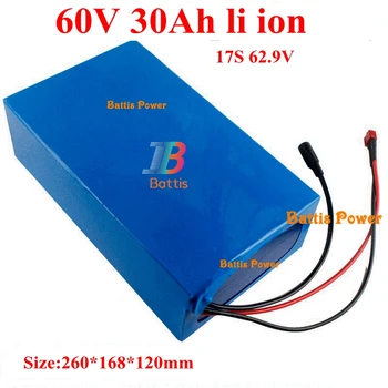 60v 30ah lithium ion battery 18650 BMS 17S 62.9V li ion battery for 2000w 2500w scooter bike Tricycle Motorcycle +5A charger
60v 30ah lithium ion battery 18650 BMS 17S 62.9V li ion battery for 2000w 2500w scooter bike Tricycle Motorcycle +5A charger