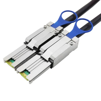 1m Accessories Connect High Speed Zinc Alloy Server Convert Data Security 6gbps Band Durable External Cable MINI SAS26P SFF-8088
1m Accessories Connect High Speed Zinc Alloy Server Convert Data Security 6gbps Band Durable External Cable MINI SAS26P SFF-8088