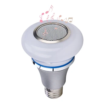 Wireless Mini RGB Color Changing Remote Control Music Light Bulb Dimmable Audio Home Led Bluetooth Speaker Smart Life Playing
Wireless Mini RGB Color Changing Remote Control Music Light Bulb Dimmable Audio Home Led Bluetooth Speaker Smart Life Playing