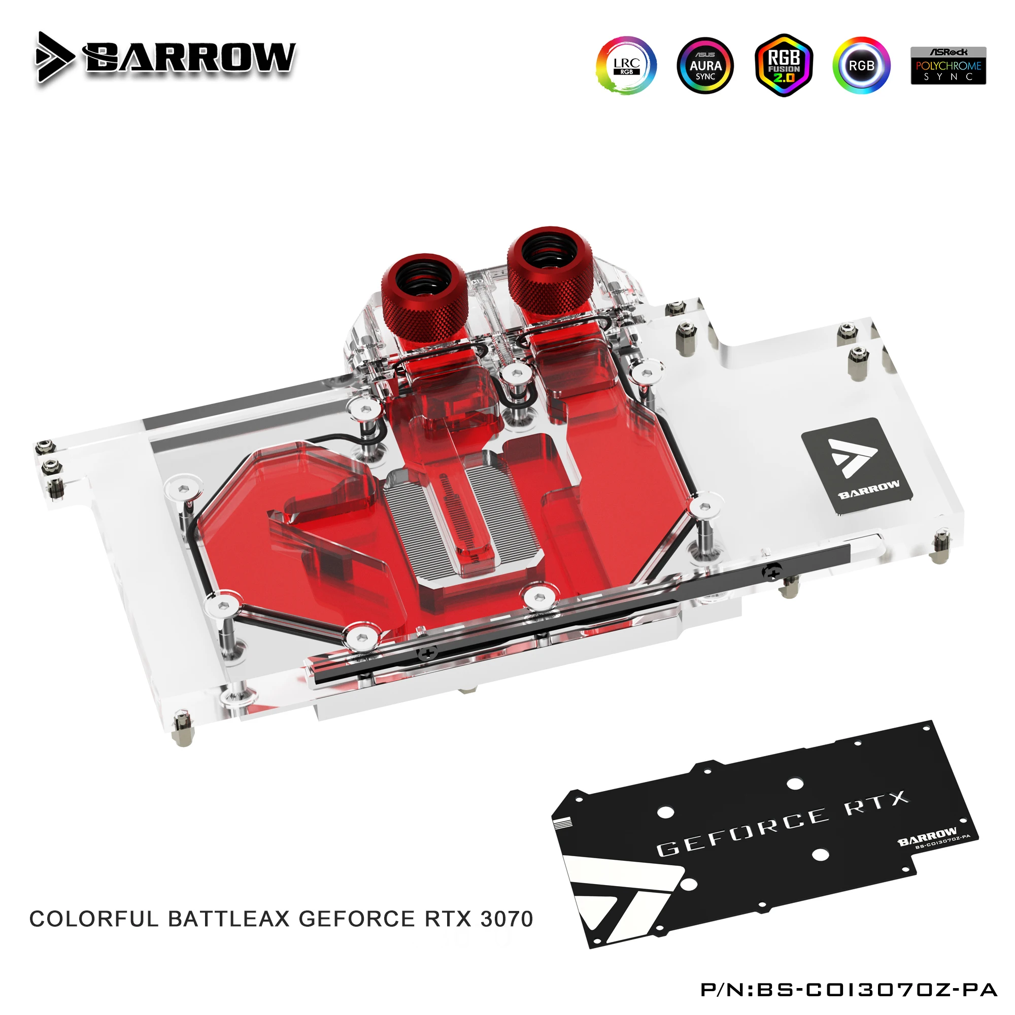 Курган GPU Блок Водяного Охлаждения для Красочные бой-AX RTX 3070, полное покрытие ARGB GPU радиатор, BS-COI3070Z-PA
Курган GPU Блок Водяного Охлаждения для Красочные бой-AX RTX 3070, полное покрытие ARGB GPU радиатор, BS-COI3070Z-PA