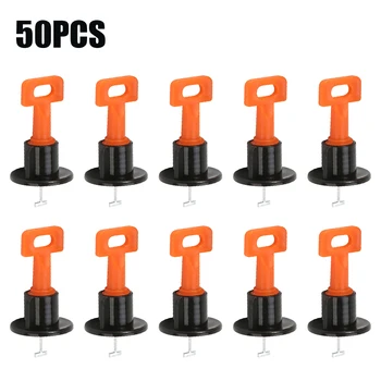 50pcs/set Reusable Leveler Tile Leveling System Kit Multifunction Walls Floors Building For Construction Spacers Equalizer
50pcs/set Reusable Leveler Tile Leveling System Kit Multifunction Walls Floors Building For Construction Spacers Equalizer