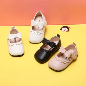 Spring 1-3 Year Old Girl Leather Shoes Bow Soft Bottom Princess Shoes Children Baby Shoes Toddler Shoes
Spring 1-3 Year Old Girl Leather Shoes Bow Soft Bottom Princess Shoes Children Baby Shoes Toddler Shoes