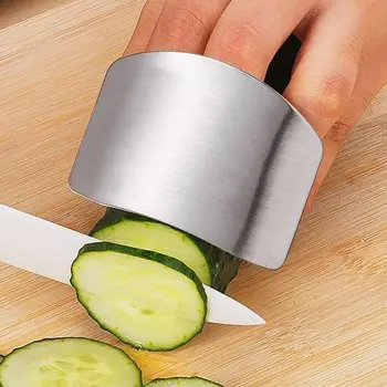 1Pc Kitchen Tools Stainless Steel Finger Hand Protector Finger Hand Guard For Cutting Slice Chop Safe Slice Cooking tools
1Pc Kitchen Tools Stainless Steel Finger Hand Protector Finger Hand Guard For Cutting Slice Chop Safe Slice Cooking tools