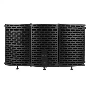 recording studio equipment Sound Filter Microphone 3 Layers Foldable Wind Screen Board Sound Proof Cover Plate for Live
recording studio equipment Sound Filter Microphone 3 Layers Foldable Wind Screen Board Sound Proof Cover Plate for Live