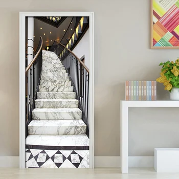 Modern Staircase Construction Door Sticker Living Room Bedroom Self-Adhesive Waterproof Mural Wallpaper For Walls 3 D Stickers
Modern Staircase Construction Door Sticker Living Room Bedroom Self-Adhesive Waterproof Mural Wallpaper For Walls 3 D Stickers