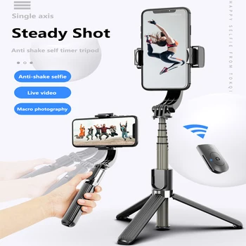 L08 Anti-Shake Handheld Grip Stabilizer Tripod 3 in 1 Selfie Stick Handle Remote Holder Bluetooth Selfie Stand For IOS/Android
L08 Anti-Shake Handheld Grip Stabilizer Tripod 3 in 1 Selfie Stick Handle Remote Holder Bluetooth Selfie Stand For IOS/Android