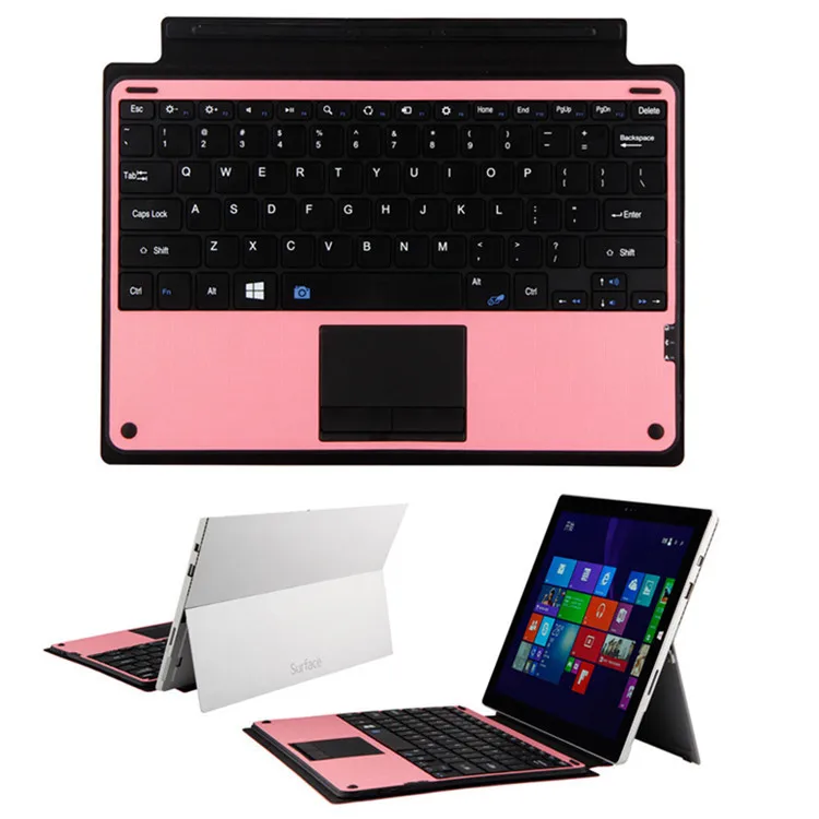 Slim Wireless Bluetooth Keyboard with Touchpad for Microsoft Surface Pro 3/4/5/6 Tablet Case
Slim Wireless Bluetooth Keyboard with Touchpad for Microsoft Surface Pro 3/4/5/6 Tablet Case