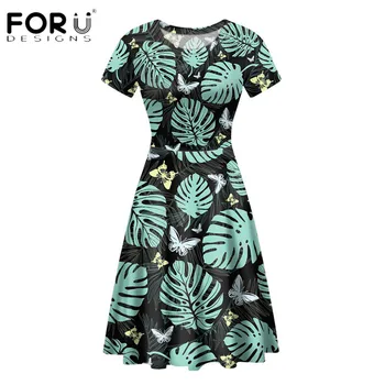 FORUSEDIGNS Hawaiian Style Summer Long Dress For Women Tropical Palm Leaves With Flowers Beach Wear O-Neck Vestidos Rope Mujer
FORUSEDIGNS Hawaiian Style Summer Long Dress For Women Tropical Palm Leaves With Flowers Beach Wear O-Neck Vestidos Rope Mujer