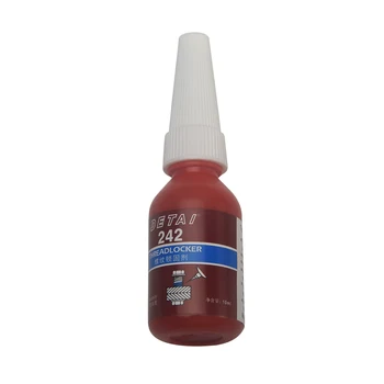 1PC 242 glue 10ml Oil resistance Fast curing Screw glue Thread locking agent Anaerobic adhesive
1PC 242 glue 10ml Oil resistance Fast curing Screw glue Thread locking agent Anaerobic adhesive