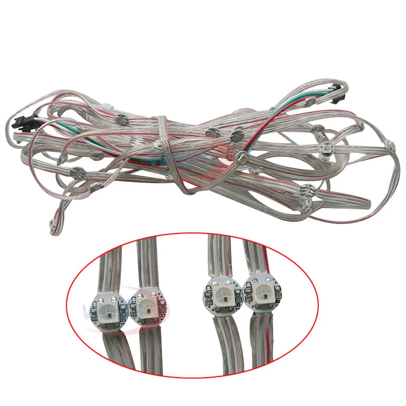 DC5V 50~1000pcs Pre-soldered WS2812B LED Heatsink 5050 RGB WS2811 IC Built-in with 10cm Wire,Addressable Idividual LED Module
DC5V 50~1000pcs Pre-soldered WS2812B LED Heatsink 5050 RGB WS2811 IC Built-in with 10cm Wire,Addressable Idividual LED Module
