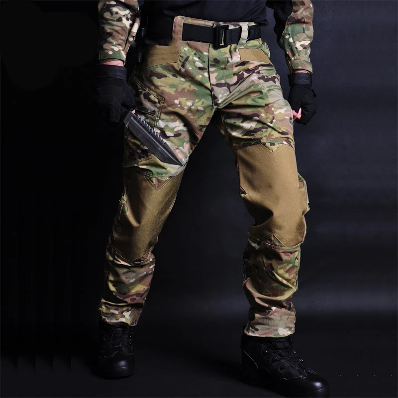2020 Military Tactical Camouflage Pants Outdoor Camping Hiking Waterproof Rip-Stop breathable Cargo Pants SWAT Combat Trousers
2020 Military Tactical Camouflage Pants Outdoor Camping Hiking Waterproof Rip-Stop breathable Cargo Pants SWAT Combat Trousers