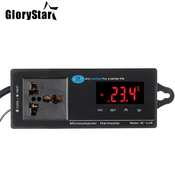 Dual-use Digital LED Industrial Temperature Controller Thermostat for Refrigerator Aquarium Incubator Reptile -40 to110degrees
Dual-use Digital LED Industrial Temperature Controller Thermostat for Refrigerator Aquarium Incubator Reptile -40 to110degrees