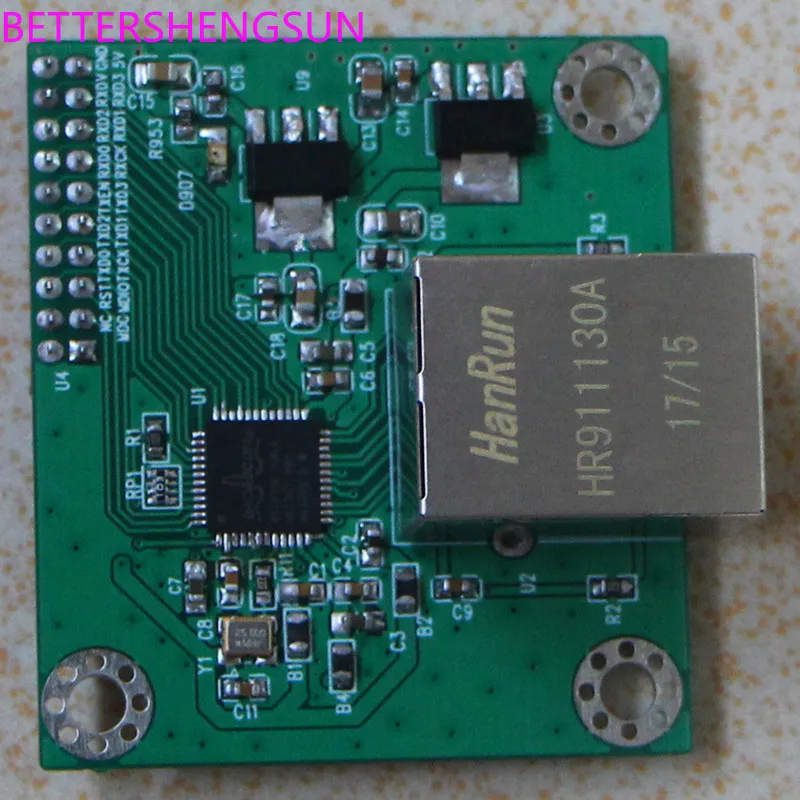 Network transmission module 1000M Ethernet module Gigabit UDP supporting FPGA development board with source code
Network transmission module 1000M Ethernet module Gigabit UDP supporting FPGA development board with source code