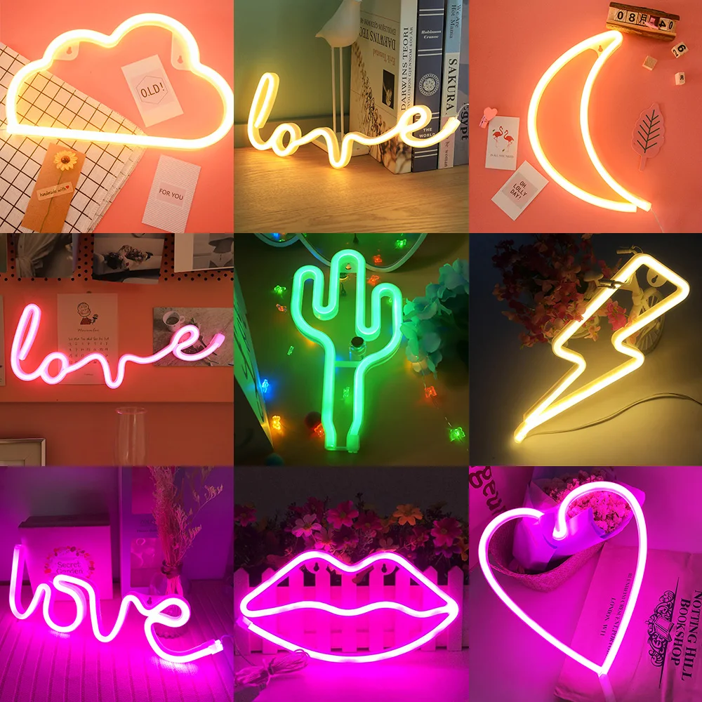 LOVE LED Neon Sign Light Love Lightning Cloud Moon Neon Light Wall Word Poster Background Christmas Decoration Photography Prop
LOVE LED Neon Sign Light Love Lightning Cloud Moon Neon Light Wall Word Poster Background Christmas Decoration Photography Prop