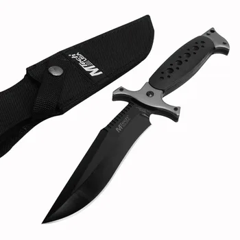 Mengoing Military Army Blackening Fixed Blade Knife Zinc Aluminum Alloy Handguard Multi-purpose Survival Knives
Mengoing Military Army Blackening Fixed Blade Knife Zinc Aluminum Alloy Handguard Multi-purpose Survival Knives