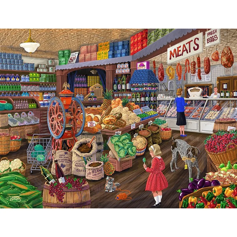 5D DIY Diamond Painting Vegetables Full Square Drill "Shop Scenery" 3D Rhinestone Embroidery Cross Stitch Gift Home Decor Gift
5D DIY Diamond Painting Vegetables Full Square Drill "Shop Scenery" 3D Rhinestone Embroidery Cross Stitch Gift Home Decor Gift