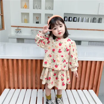 baby set strawberry pattern sweatshirt +skirt 2pcs baby girls clothing set
baby set strawberry pattern sweatshirt +skirt 2pcs baby girls clothing set