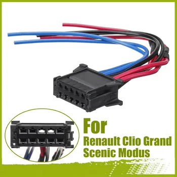 10 Pin Heater Resistor Wiring Harness Loom Air Conditioning Fan Blower Cable Repair Kit For Renault Clio Grand Scenic Modus
10 Pin Heater Resistor Wiring Harness Loom Air Conditioning Fan Blower Cable Repair Kit For Renault Clio Grand Scenic Modus