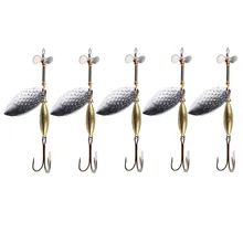 5 Pcs 15g Fishing Lure Metal 9.8cm Spinner Spoon Lure Bait Hard Artificial Bait For Fishing Tackle Lure Sea Worm Fishing
5 Pcs 15g Fishing Lure Metal 9.8cm Spinner Spoon Lure Bait Hard Artificial Bait For Fishing Tackle Lure Sea Worm Fishing