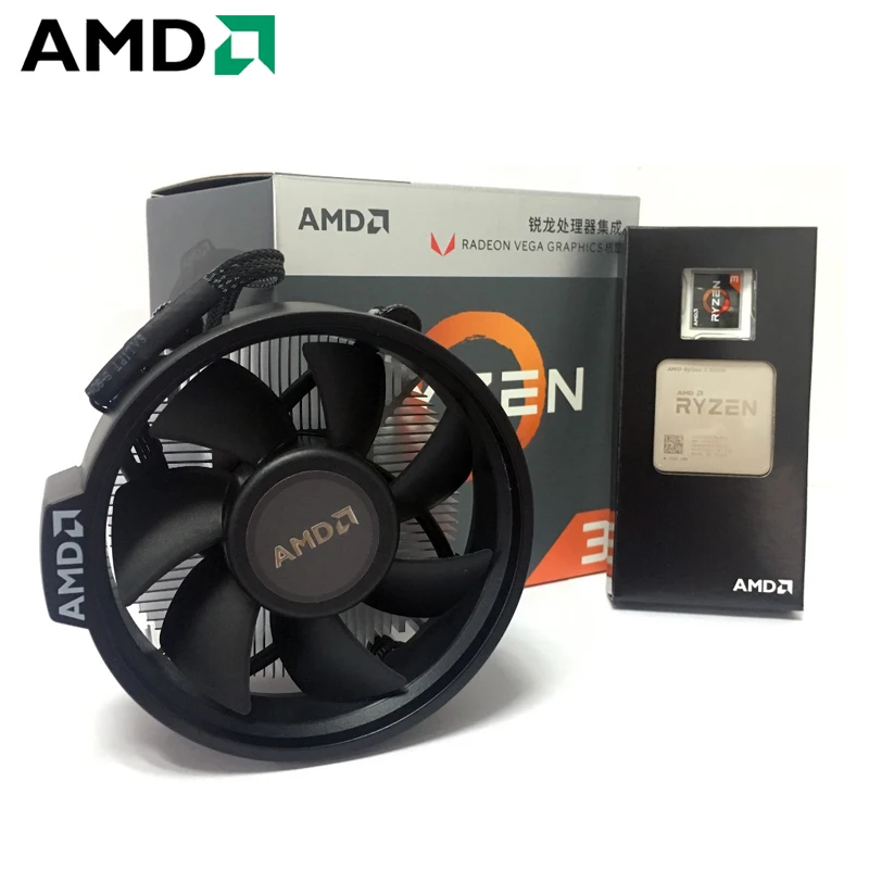 AMD Ryzen 3 2200G PC Computer Quad-Core processor 3.5GHz 65W Socket AM4 Desktop Boxed CPU Contains CPU cooler
AMD Ryzen 3 2200G PC Computer Quad-Core processor 3.5GHz 65W Socket AM4 Desktop Boxed CPU Contains CPU cooler