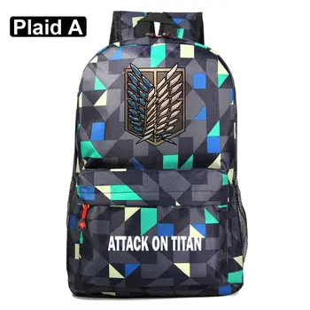 Christmas Cartoon Anime Wings Attack On Titan Boy Girl Book School bag Women Bag pack Teenagers Schoolbags Men Student Backpack
Christmas Cartoon Anime Wings Attack On Titan Boy Girl Book School bag Women Bag pack Teenagers Schoolbags Men Student Backpack