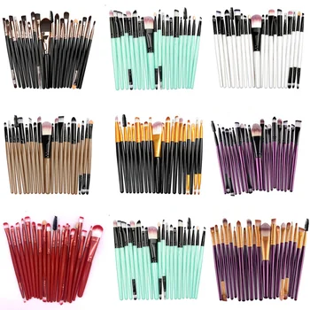 20pcs Makeup Brushes Tool Set Cosmetic Powder Eye Shadow Foundation Blush Blending Beauty Make Up Brush Maquiagem
20pcs Makeup Brushes Tool Set Cosmetic Powder Eye Shadow Foundation Blush Blending Beauty Make Up Brush Maquiagem