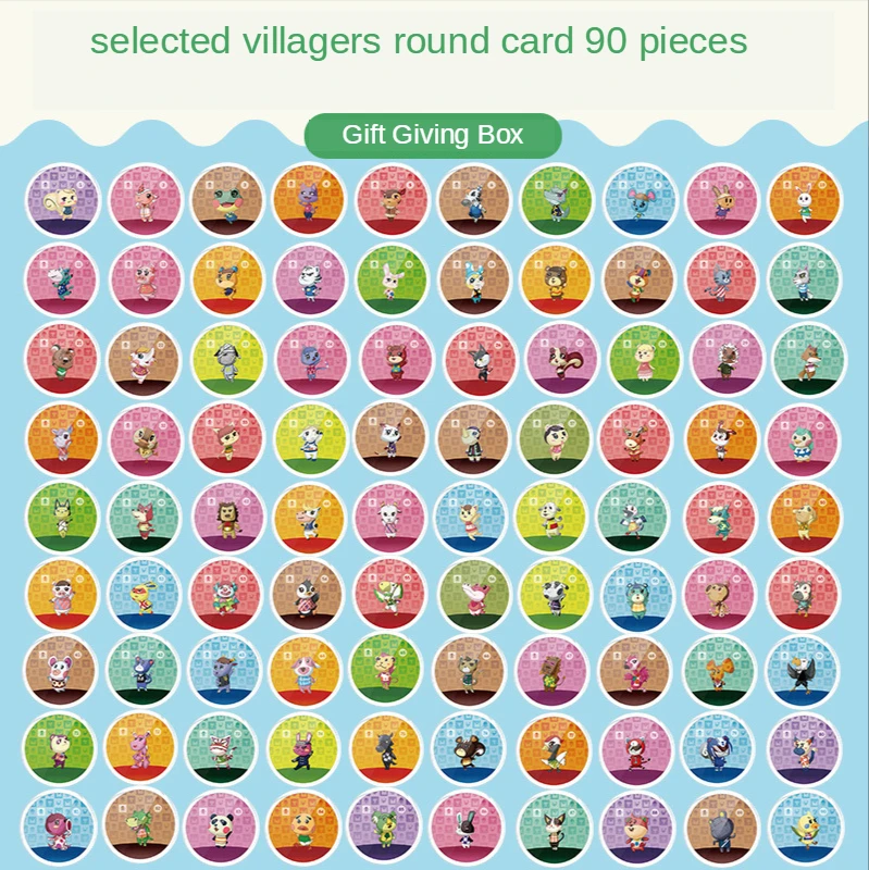 Animal Crossing Amiibo Card Caravan Card a Set of round Cards All Villagers Caravan Card Ntag215 NFC Card Fast Shipping
Animal Crossing Amiibo Card Caravan Card a Set of round Cards All Villagers Caravan Card Ntag215 NFC Card Fast Shipping