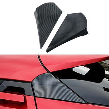 ABS Carbon Fiber Door Rear View Window Spoiler Triple-cornered Bezel Cover Trim for Toyota C-HR CHR 2016-2020 
ABS Carbon Fiber Door Rear View Window Spoiler Triple-cornered Bezel Cover Trim for Toyota C-HR CHR 2016-2020