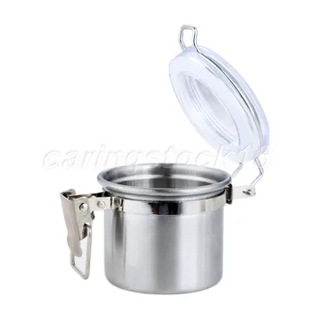 Stainless Steel Airtight Stash Jar 2.16 Inches Multi-Use Vacuum Seal Portable Storage Container for Tobacco Herbs
Stainless Steel Airtight Stash Jar 2.16 Inches Multi-Use Vacuum Seal Portable Storage Container for Tobacco Herbs