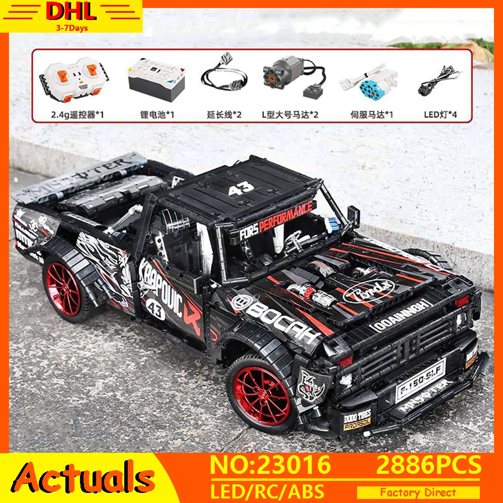 MOC Technic Car Series Ford Mustang F-150 Pickup Trucks City Speed Champions Car Model Building Block Bricks Toys Kids Gifts
MOC Technic Car Series Ford Mustang F-150 Pickup Trucks City Speed Champions Car Model Building Block Bricks Toys Kids Gifts