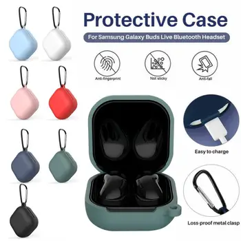Bluetooth Headset For Samsung Galaxy Buds Live Case Ultra-thin Silicone Protective Case Shockproof Protective Case With Hook 
Bluetooth Headset For Samsung Galaxy Buds Live Case Ultra-thin Silicone Protective Case Shockproof Protective Case With Hook