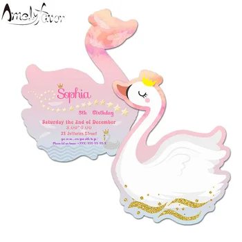 swan Invitations Card Birthday Party Fox Birthday Party Decorating supplies Kids Event Birthday Invitations 
swan Invitations Card Birthday Party Fox Birthday Party Decorating supplies Kids Event Birthday Invitations
