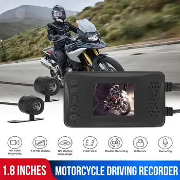Vehemo 1.8Inch Dash Cam Loop Recording Motorbike Recorder Car DVR Driving Recorder for Dual Lens Auto On/Off Waterproof
Vehemo 1.8Inch Dash Cam Loop Recording Motorbike Recorder Car DVR Driving Recorder for Dual Lens Auto On/Off Waterproof
